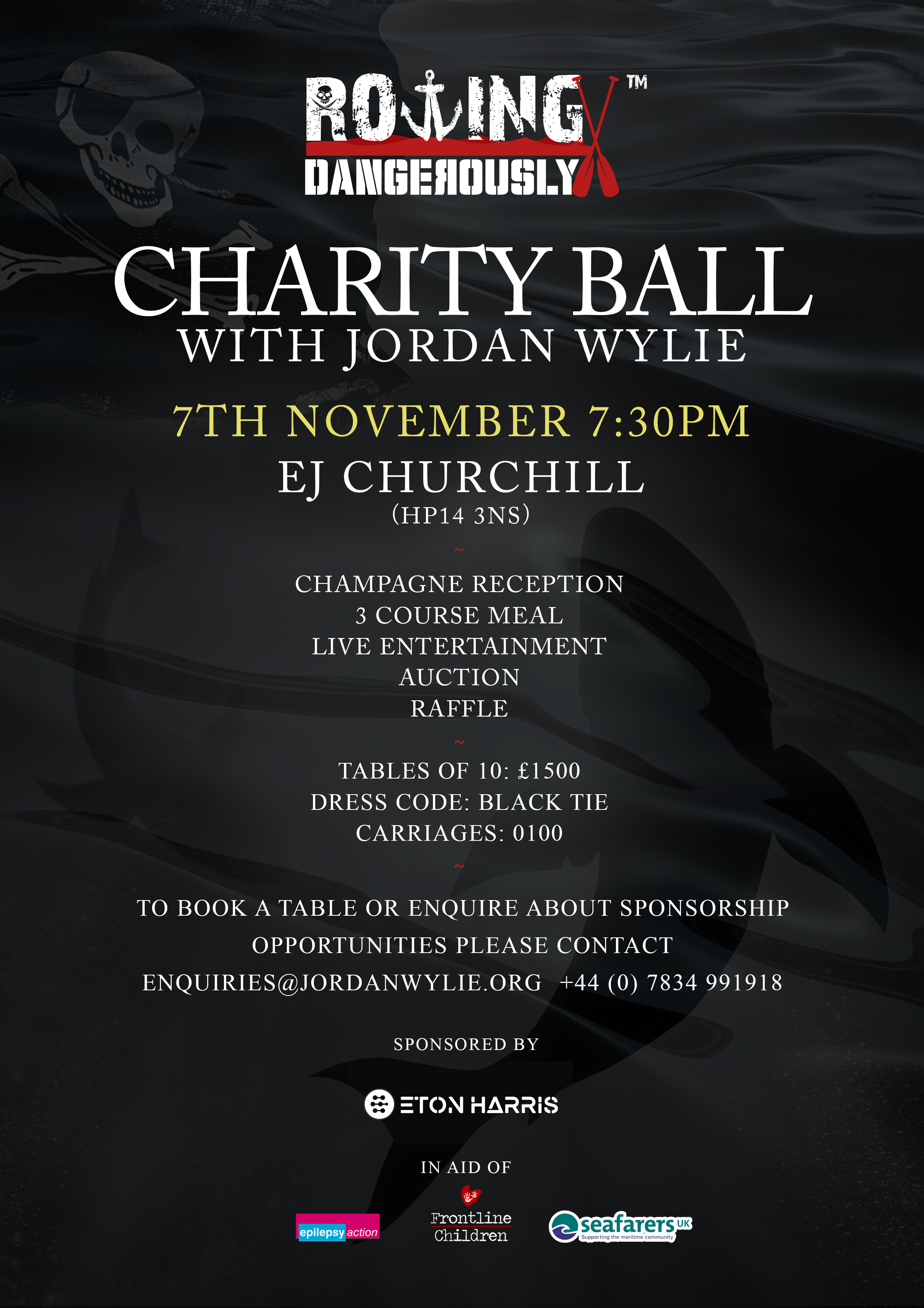 Charity ball Poster